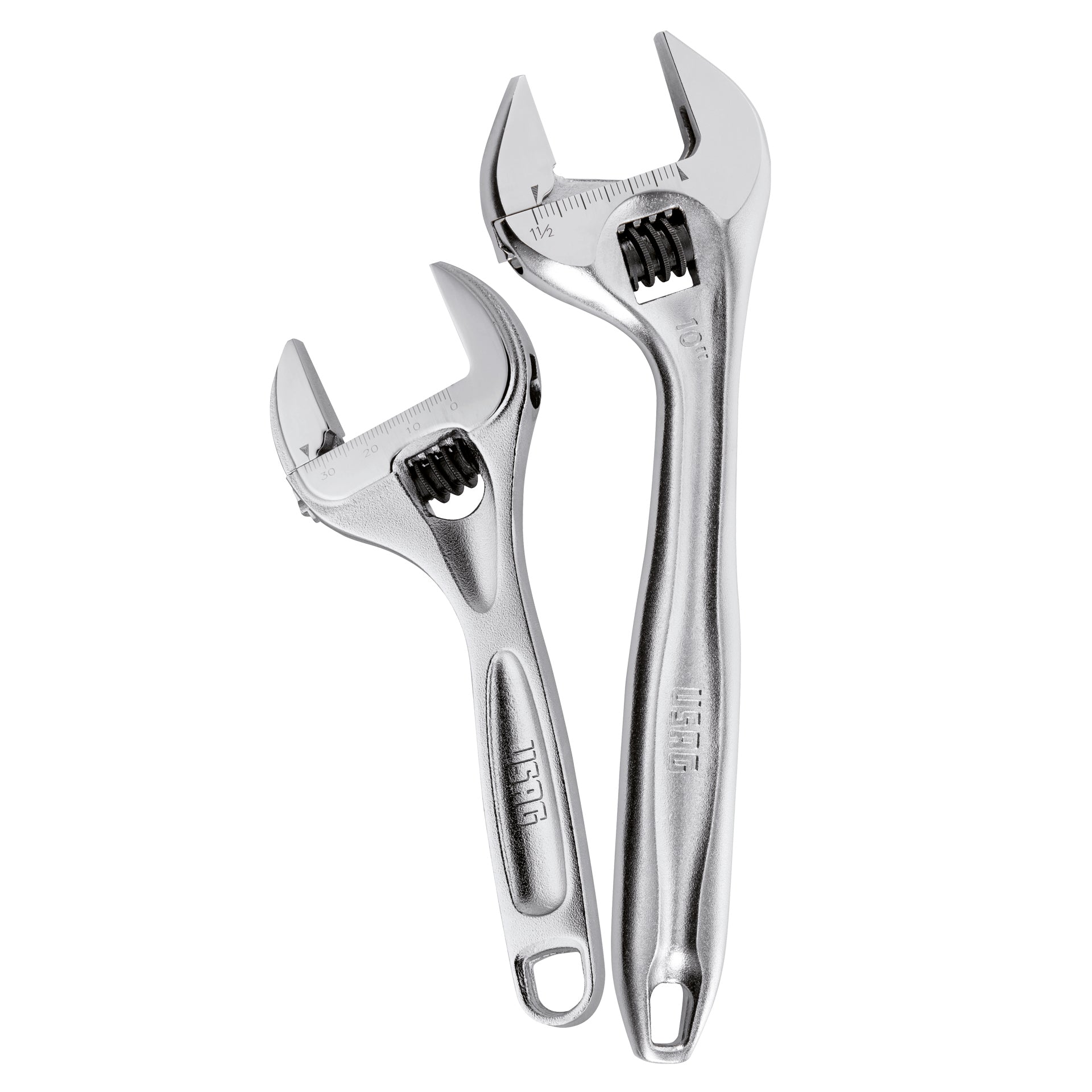 294 AD/SE2 - Jeu de 2 clés à molette à réglage rapide - Usag - U02940030 294 AD/SE2 - Jeu de 2 clés à molette à réglage rapide - Usag - U02940030